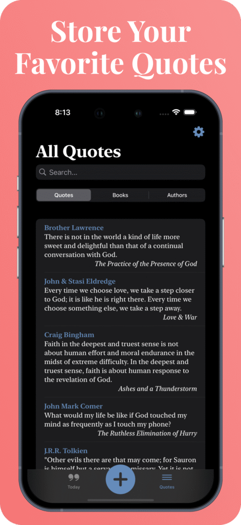 A look at the All Quotes view