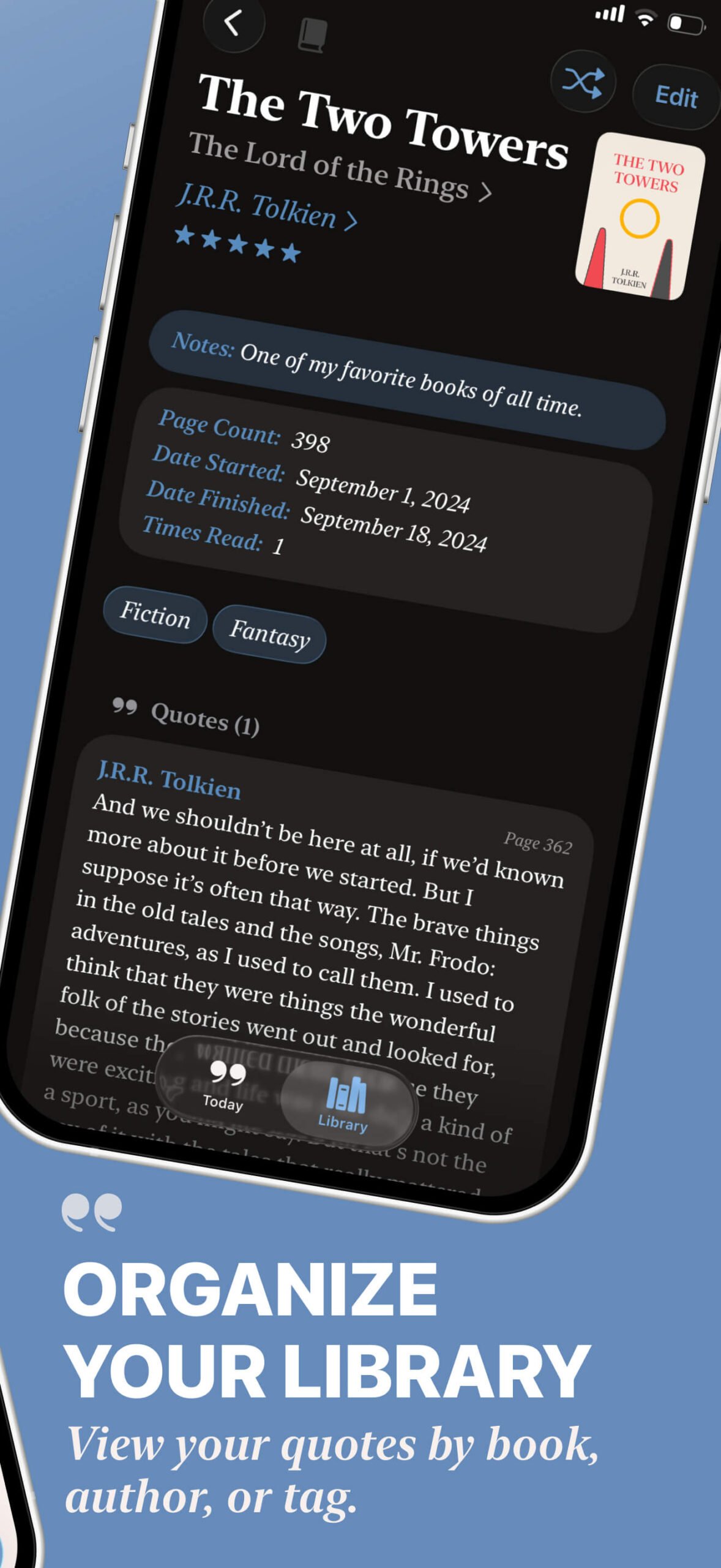 Organize Your Library