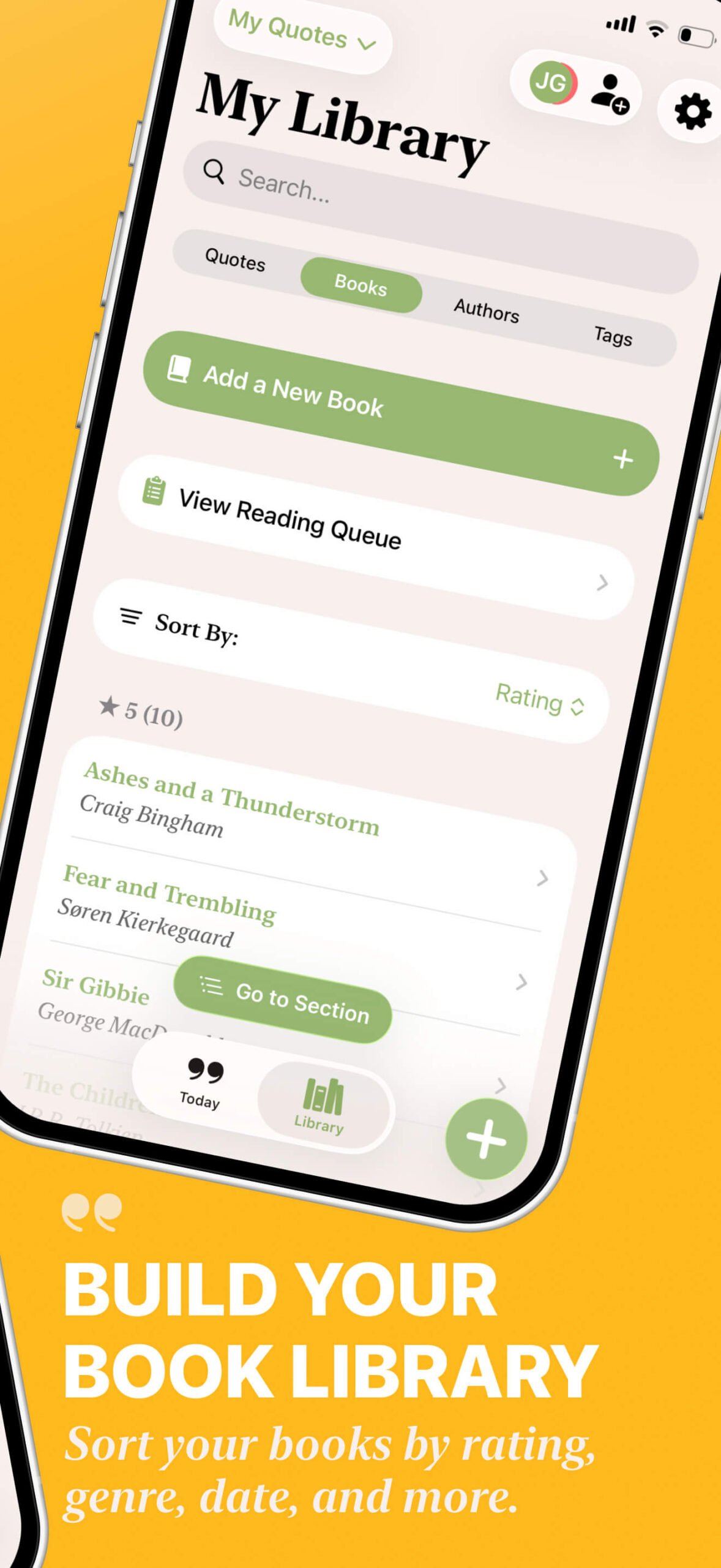 Build Your Book Library